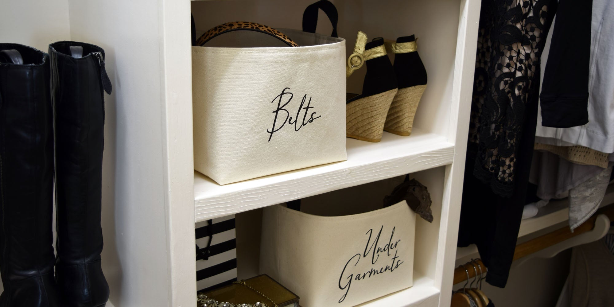 Personalized Canvas Baskets