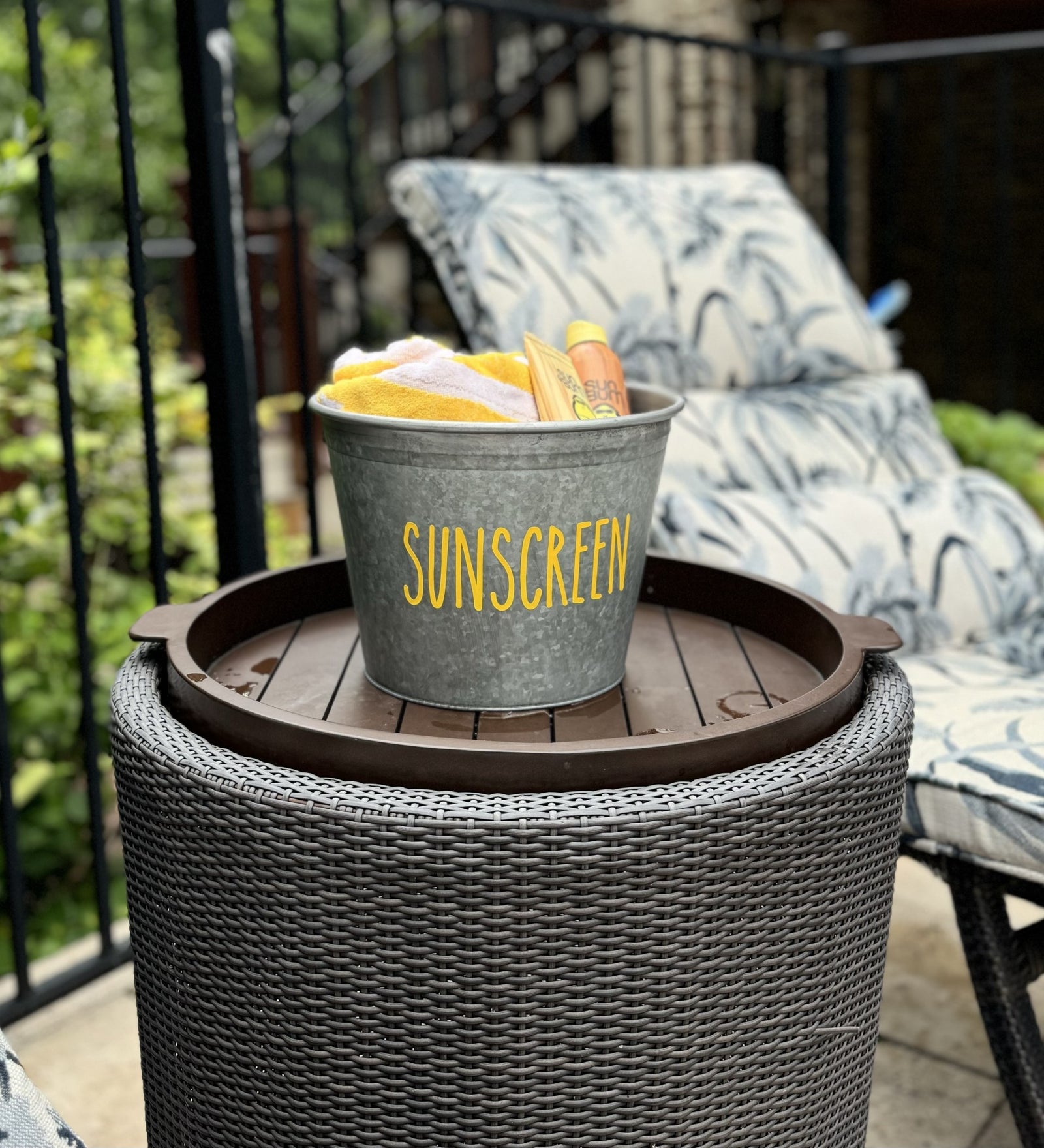 Sunscreen Storage Bucket- Small